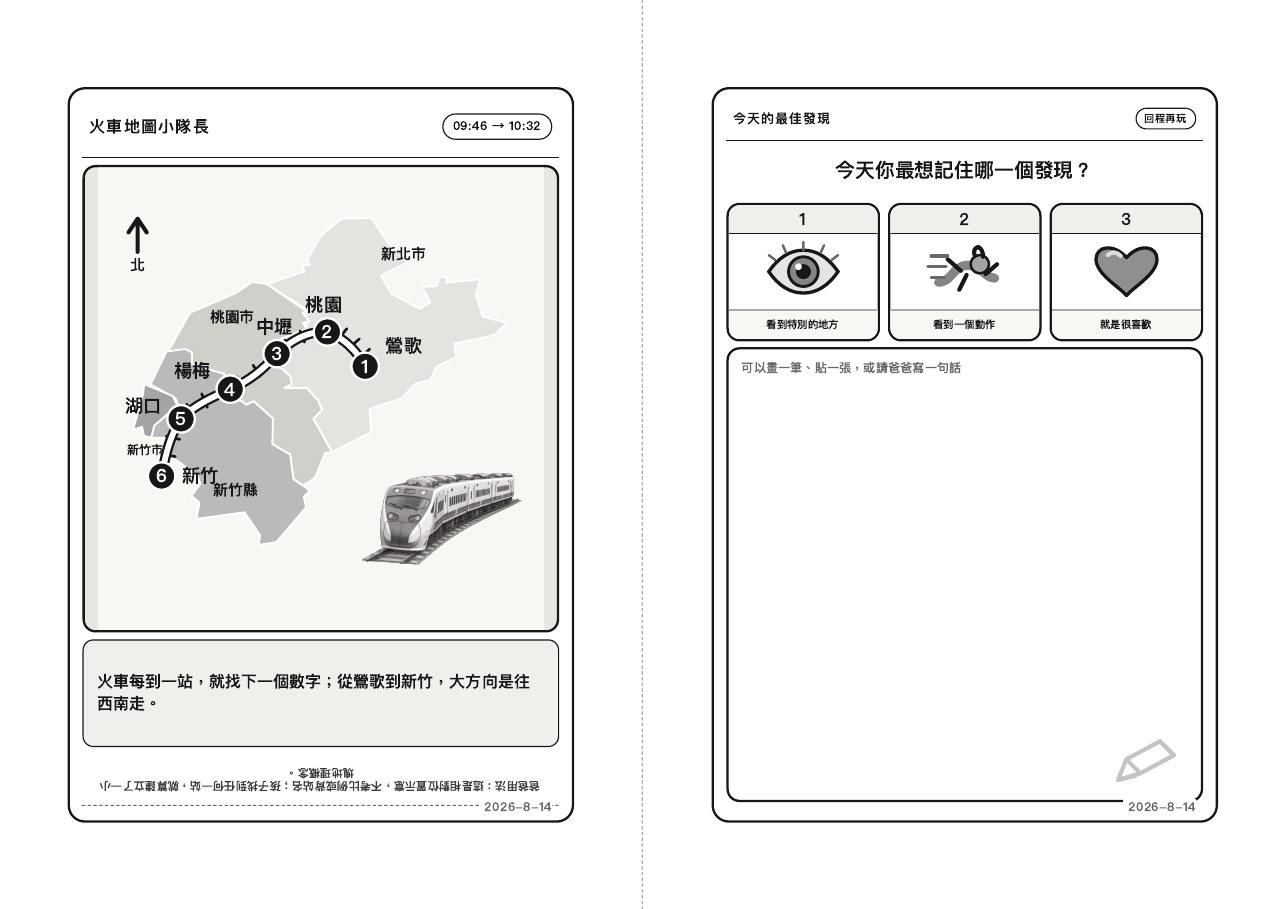 最後火車與鐵軌整合的地圖